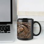 Mug - Horse Design Ceramic 11oz