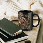 Mug - Horse Design Ceramic 11oz