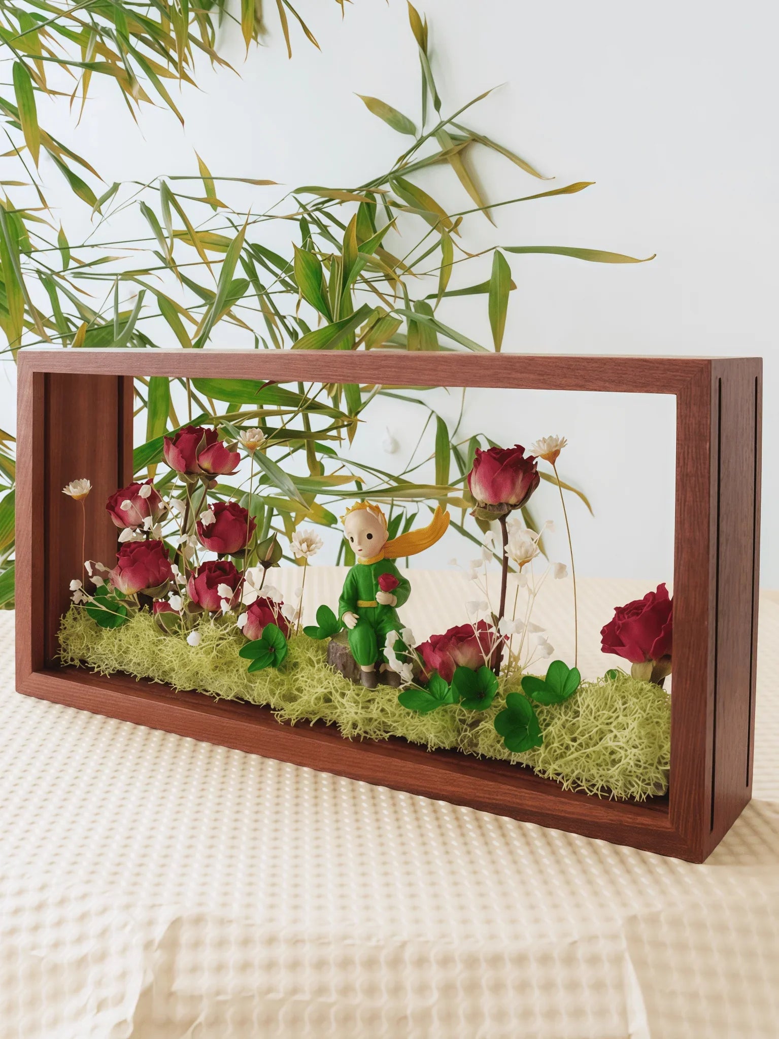 "My Unique Rose" Preserved Flower Shadow Box
