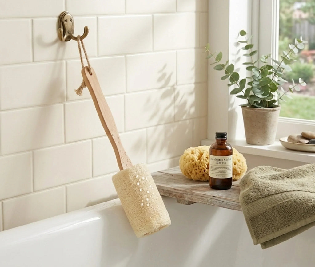 Natural Loofah Bath Brush