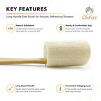 Natural Loofah Bath Brush
