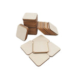Natural Rustic Wooden Squares for Home Decor - House Of Avana