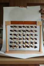 Natural Seed Chime Stand - Tabletop Display Holder(Bar Chime not included)