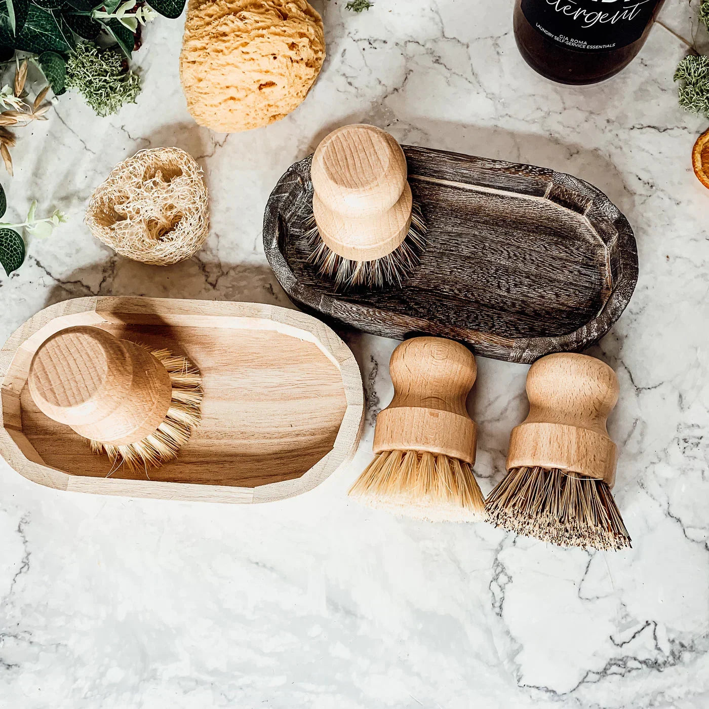 Natural Sisal Brush Gia Roma