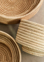 Natural Woven Dengu Basket Kanju Interiors