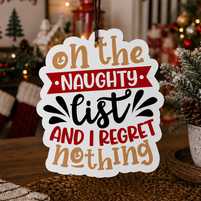 Naughty List Freshie