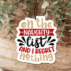 Naughty List Freshie