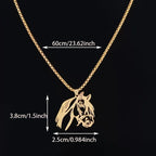 Necklace - Horse Head Stainless Steel