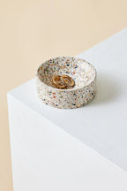 Neutral Terrazzo Trinket Bowl Kanju Interiors