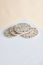 Neutral Terrazzo Coasters - Set of 4 Kanju Interiors