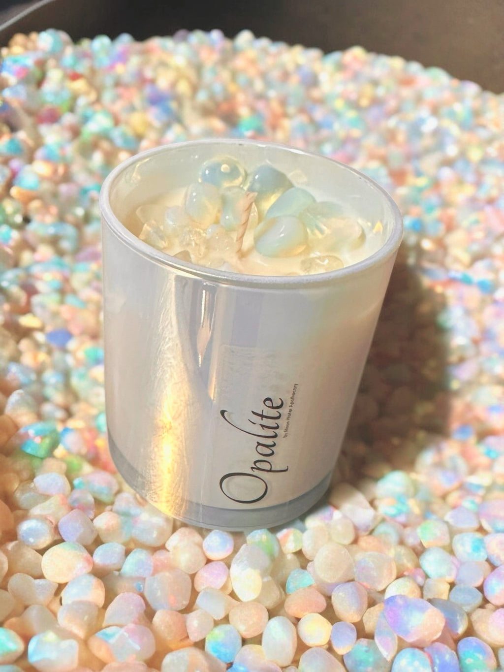 *NEW!* Opalite Crystal Candles by Moon Water Apothecary! (inspired by Taylor Swfit's "Opalite") Moon Water Apothecary