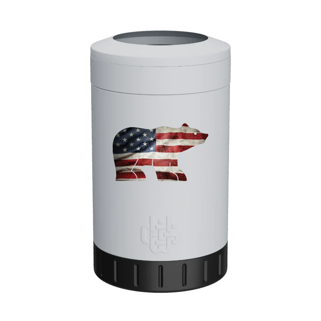Nicklaus Patriot Bear - 12oz Multi Can Cooler Wyld Gear