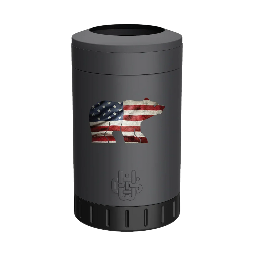 Nicklaus Patriot Bear - 12oz Multi Can Cooler Wyld Gear