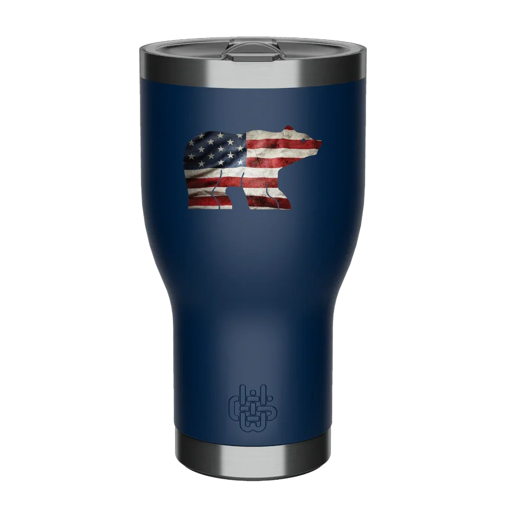 Nicklaus Patriot Bear - 30oz Tumbler Wyld Gear