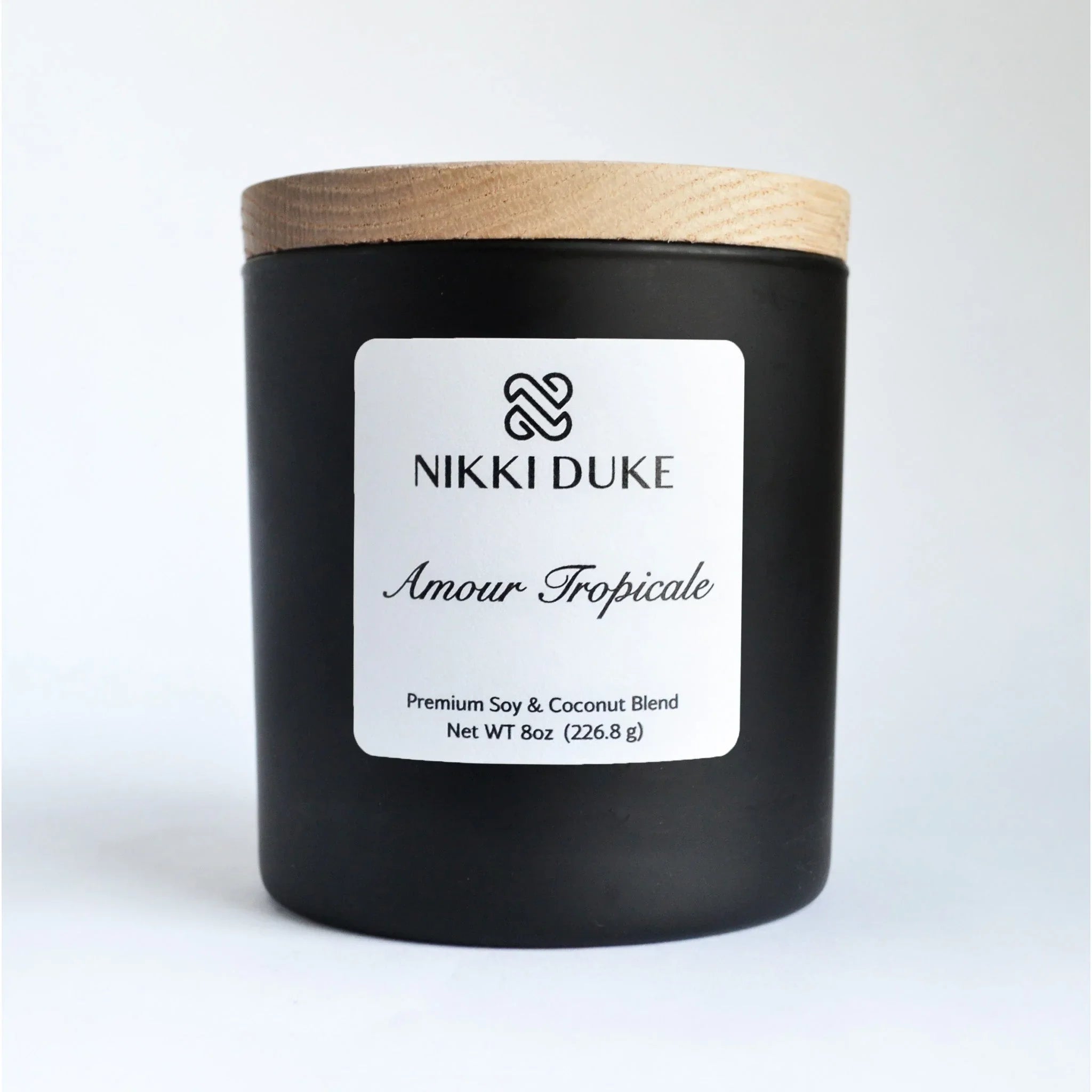 Nikki Duke Amour Tropicale 8 oz Premium Soy + Coconut Candle Nikki Duke