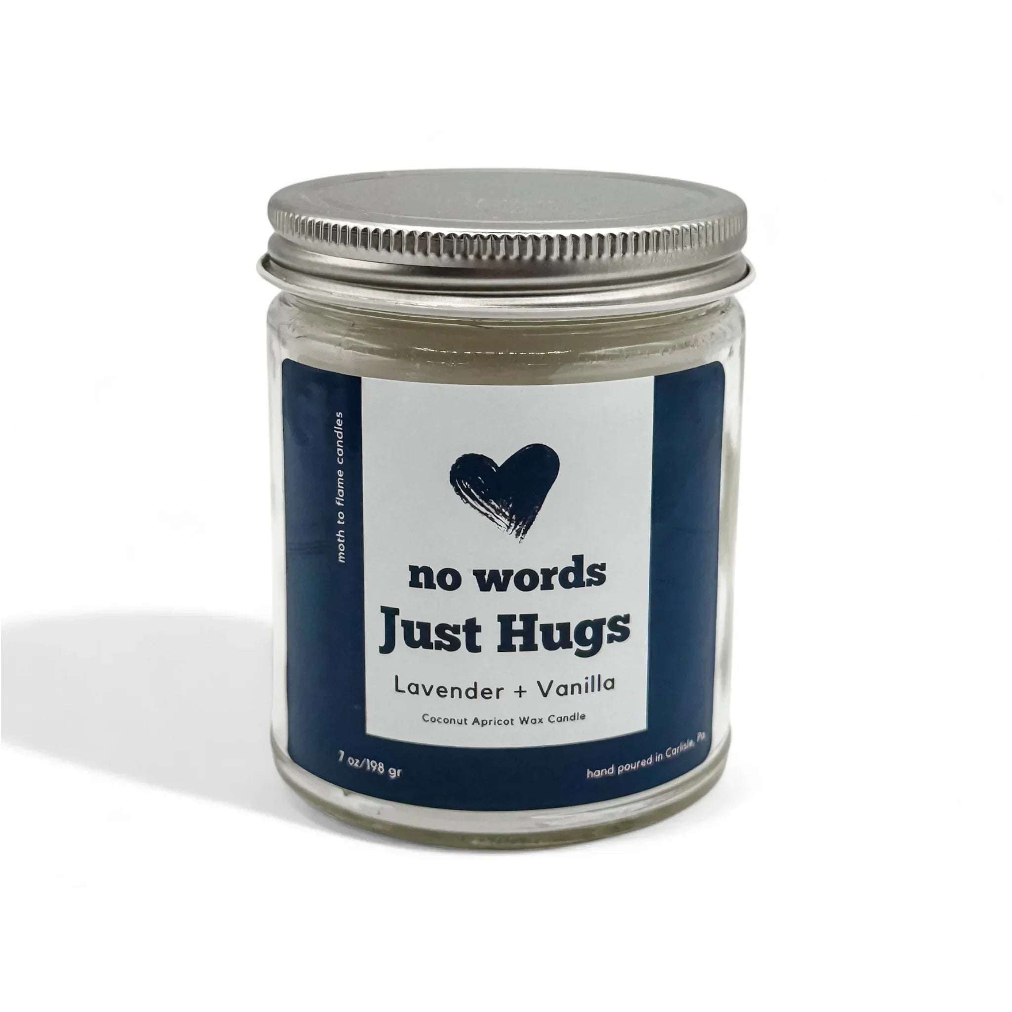 No Words, Just Hugs – Oz Candle, front view - House Of Avana