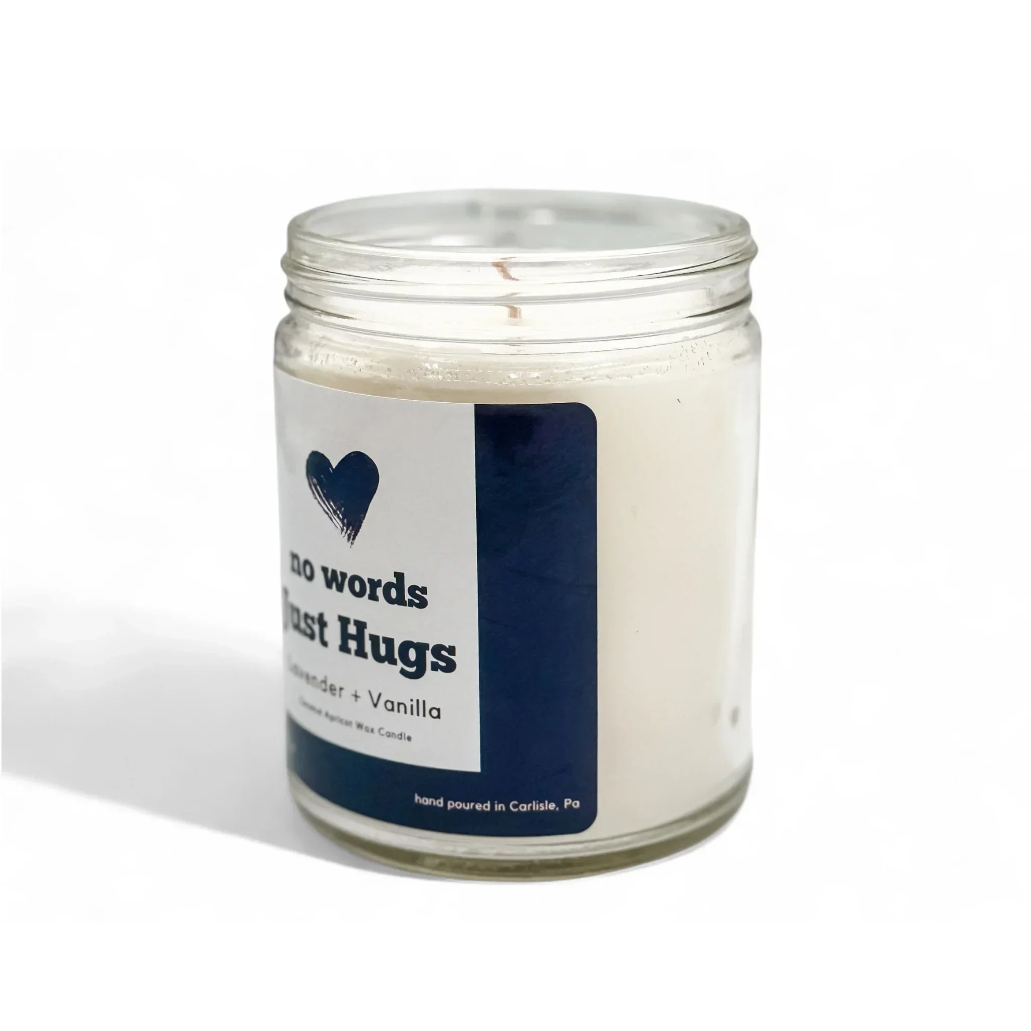 No Words, Just Hugs – Oz Candle, detail shot - House Of Avana