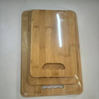 Non-Toxic Bamboo Set of 3 Chopping Boards