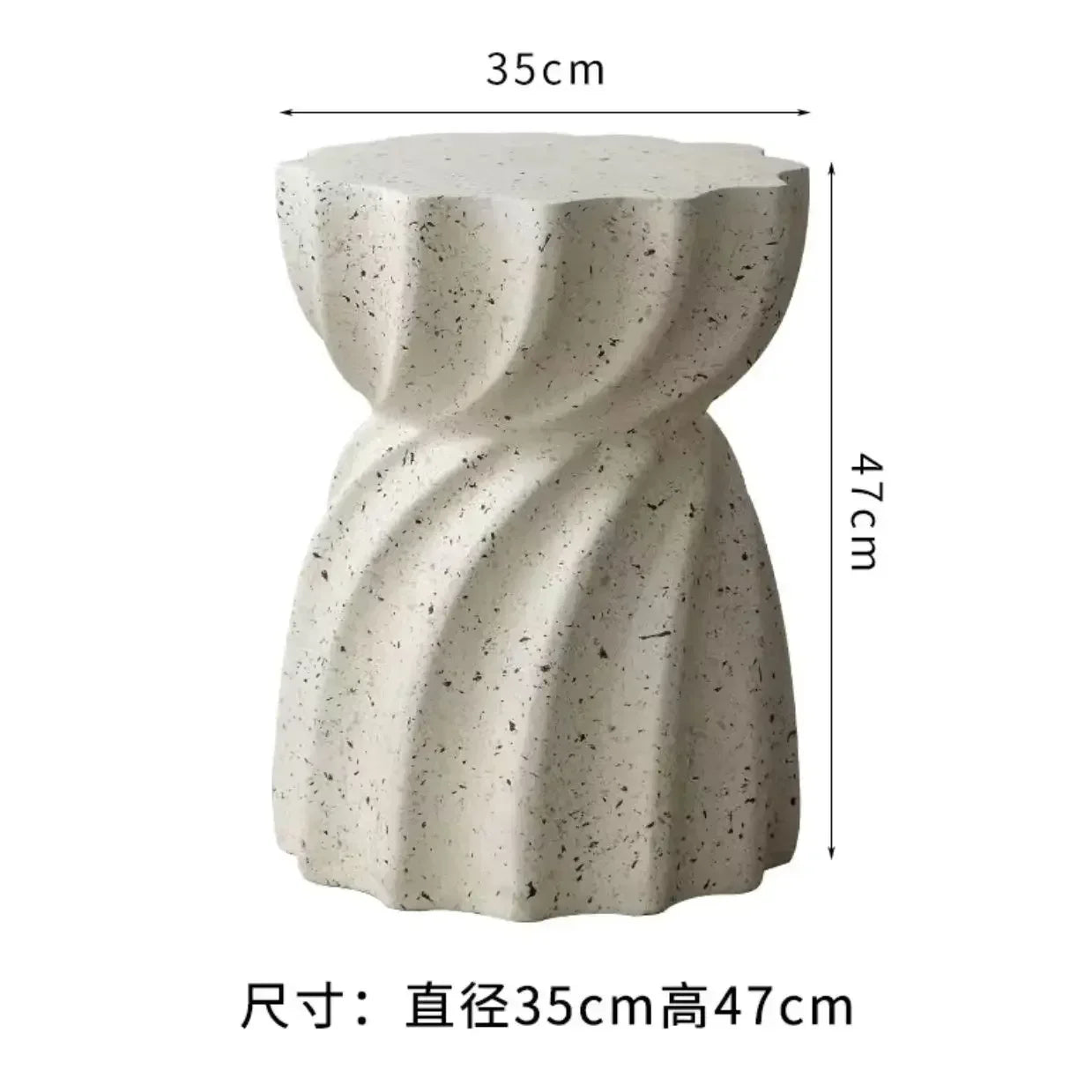 Nordic Designer Side Table Homestay Small Round Table Bedside Table Creative Small Coffee Table Ins Cream Style Cafe Side Table - House Of Avana