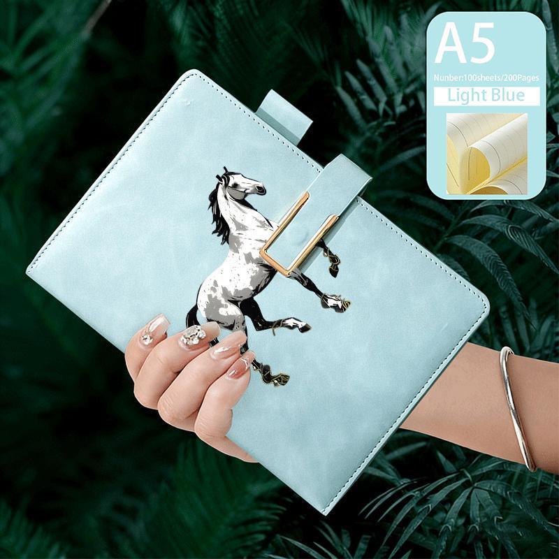 Notebook - Lined Faux Leather A5
