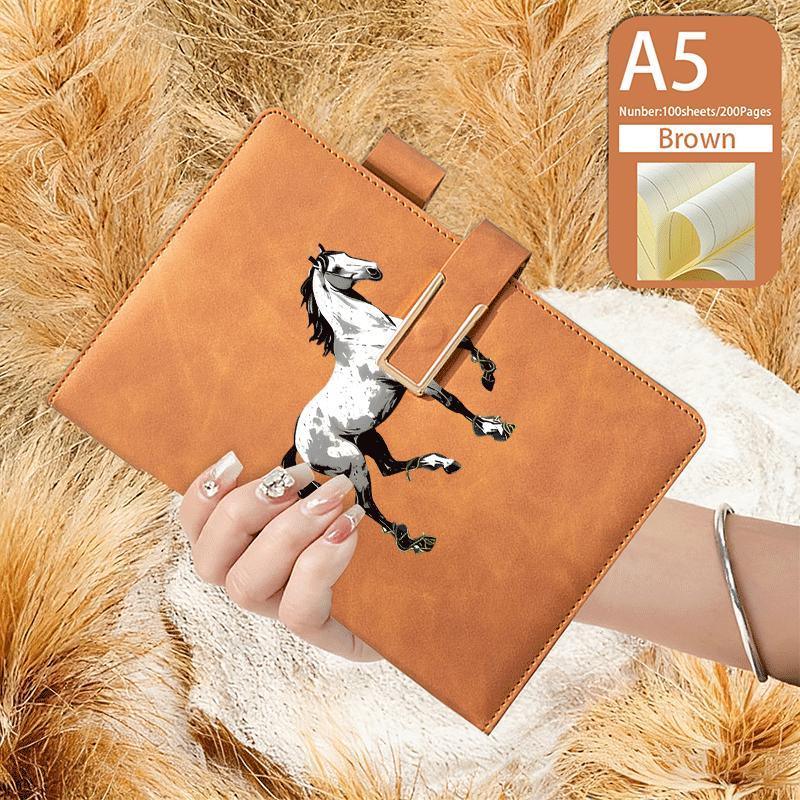 Notebook - Lined Faux Leather A5