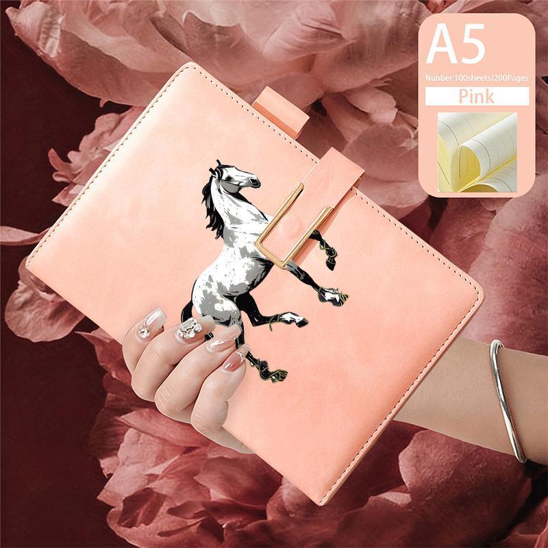 Notebook - Lined Faux Leather A5