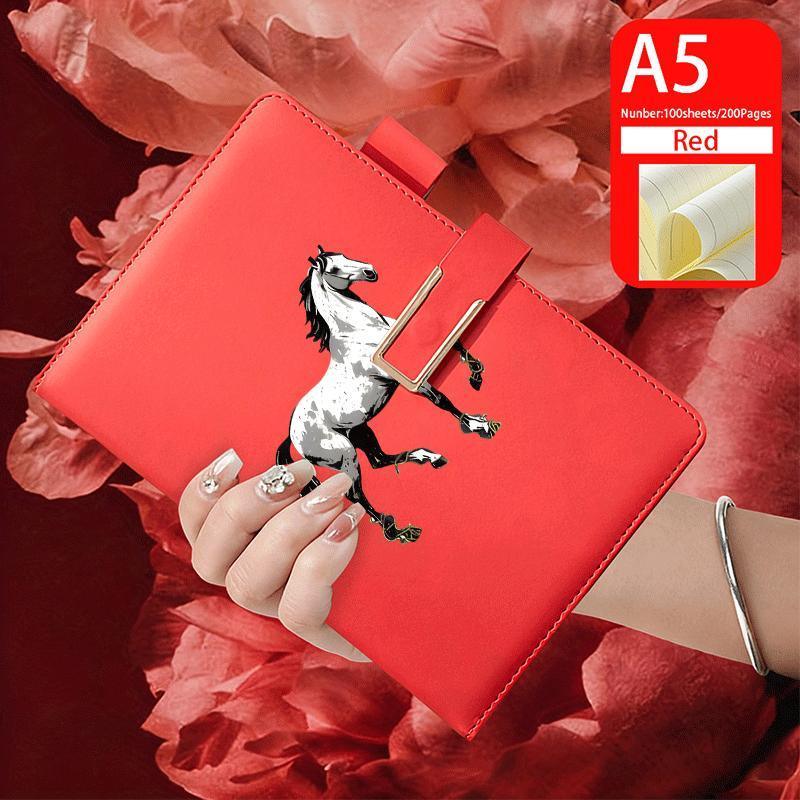 Notebook - Lined Faux Leather A5