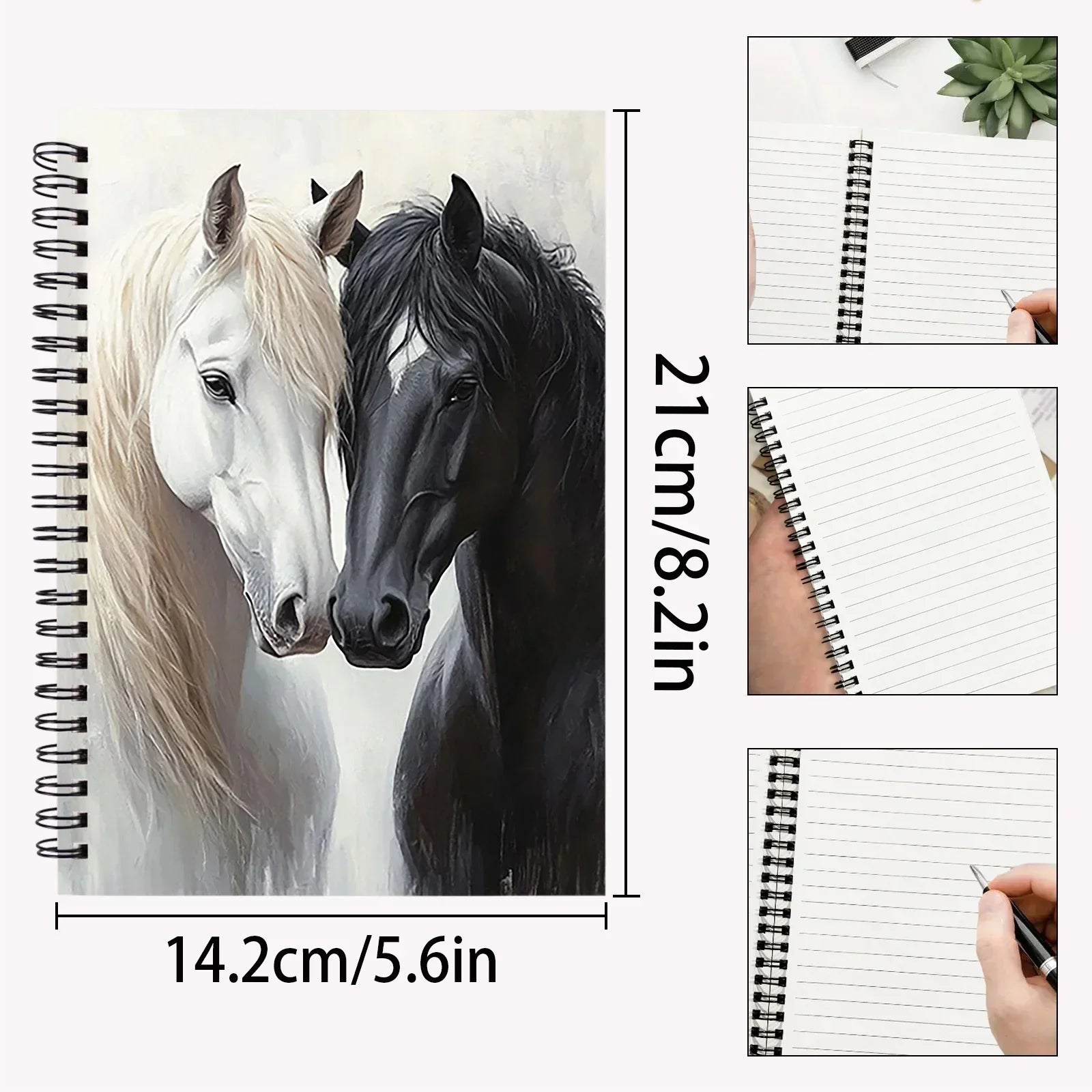 Notebook - Spiral Bound Horse Cover