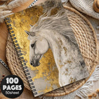 Notebook - Spiral Western Horse Diary