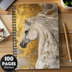 Notebook - Spiral Western Horse Diary
