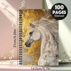 Notebook - Spiral Western Horse Diary