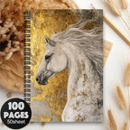 Notebook - Spiral Western Horse Diary