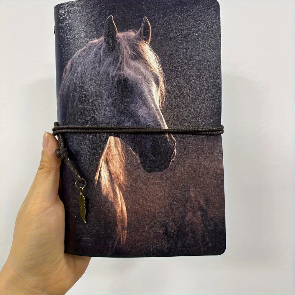 Notebook - White Horse Leather