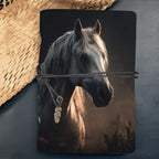 Notebook - White Horse Leather
