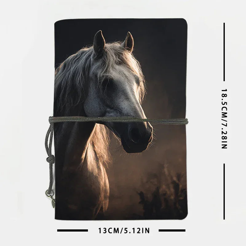 Notebook - White Horse Leather