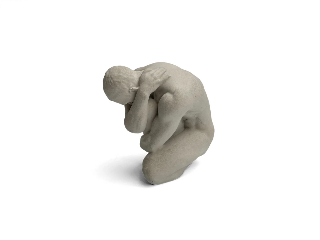 NUDE MALE BODY FIGURINE #3 AURA 8 HOME