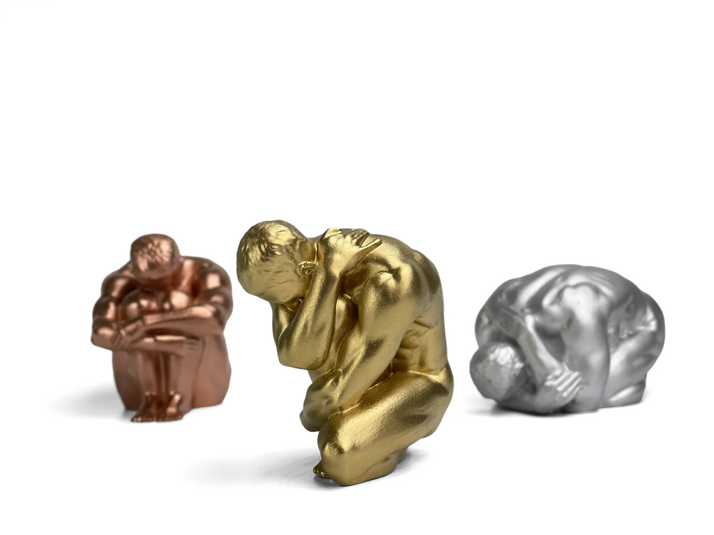 NUDE MALE BODY FIGURINE #3 AURA 8 HOME