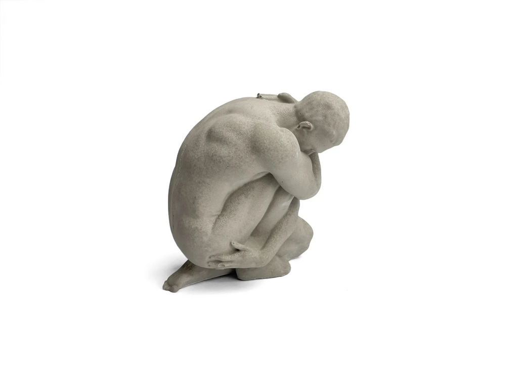 NUDE MALE BODY FIGURINE #3 AURA 8 HOME