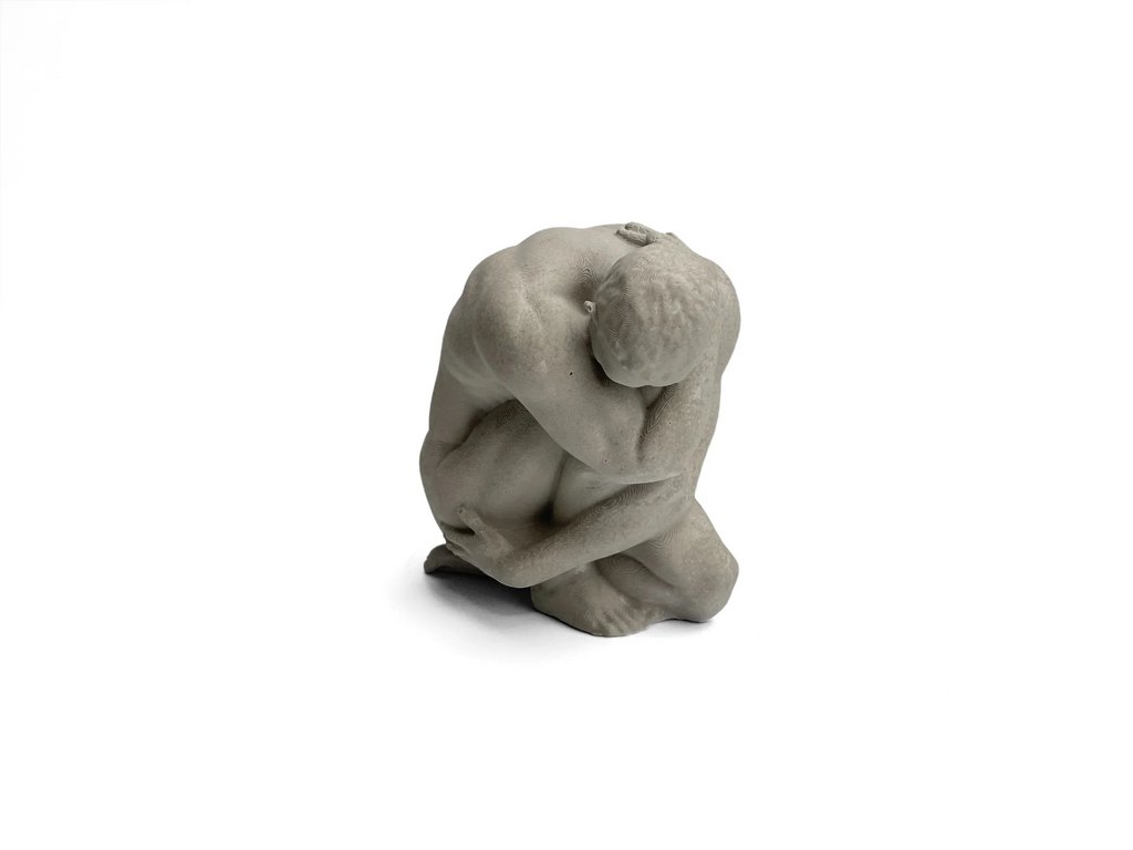 NUDE MALE BODY FIGURINE #3 AURA 8 HOME