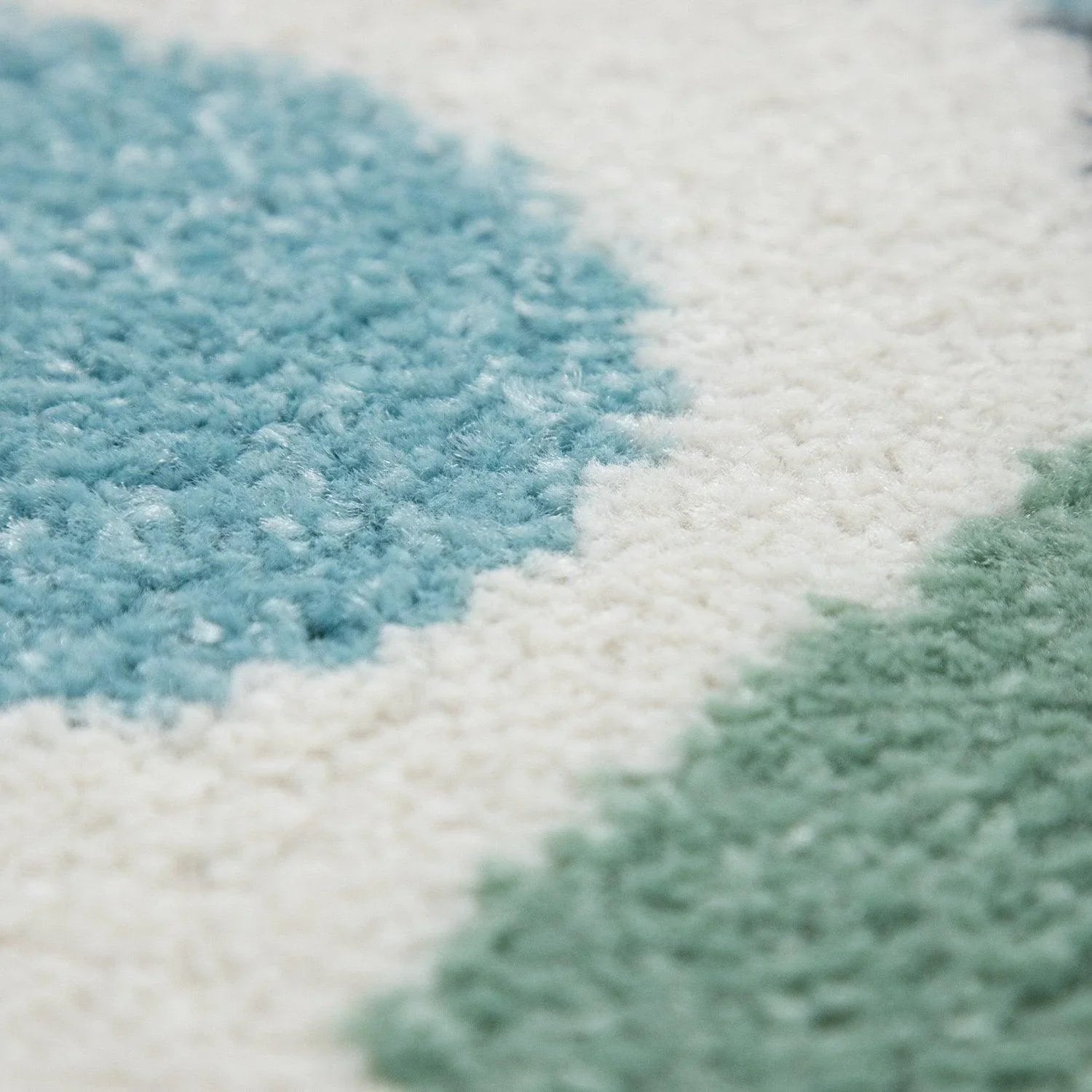 Nursery Rug For Kids, Elephant & Bear in Balloon in Cream RugYourHome