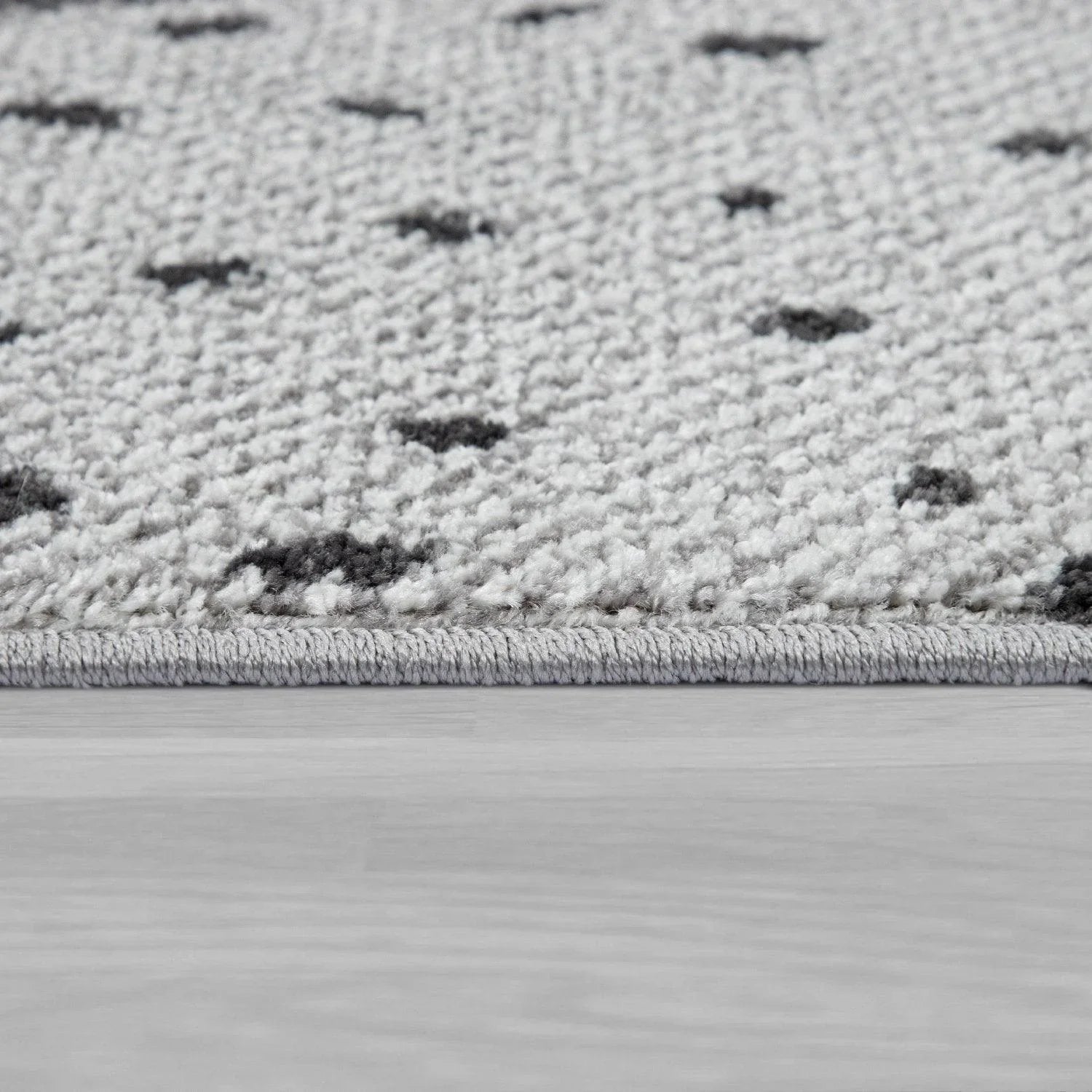 Nursery Rug For Kids Llama, Mountains in Grey Blue Cream RugYourHome