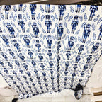 Nutcracker Tea Towel Blue Gia Roma