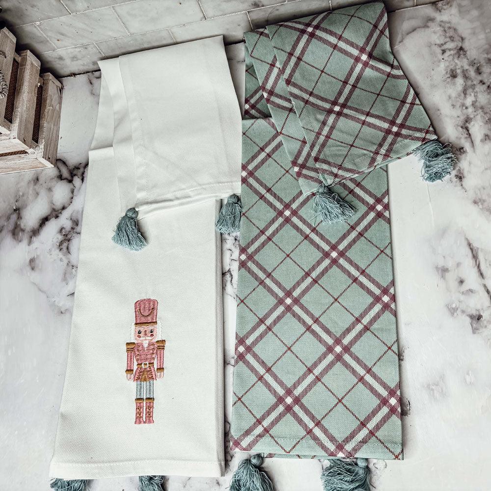 Nutcracker Tea Towel Pink Gia Roma