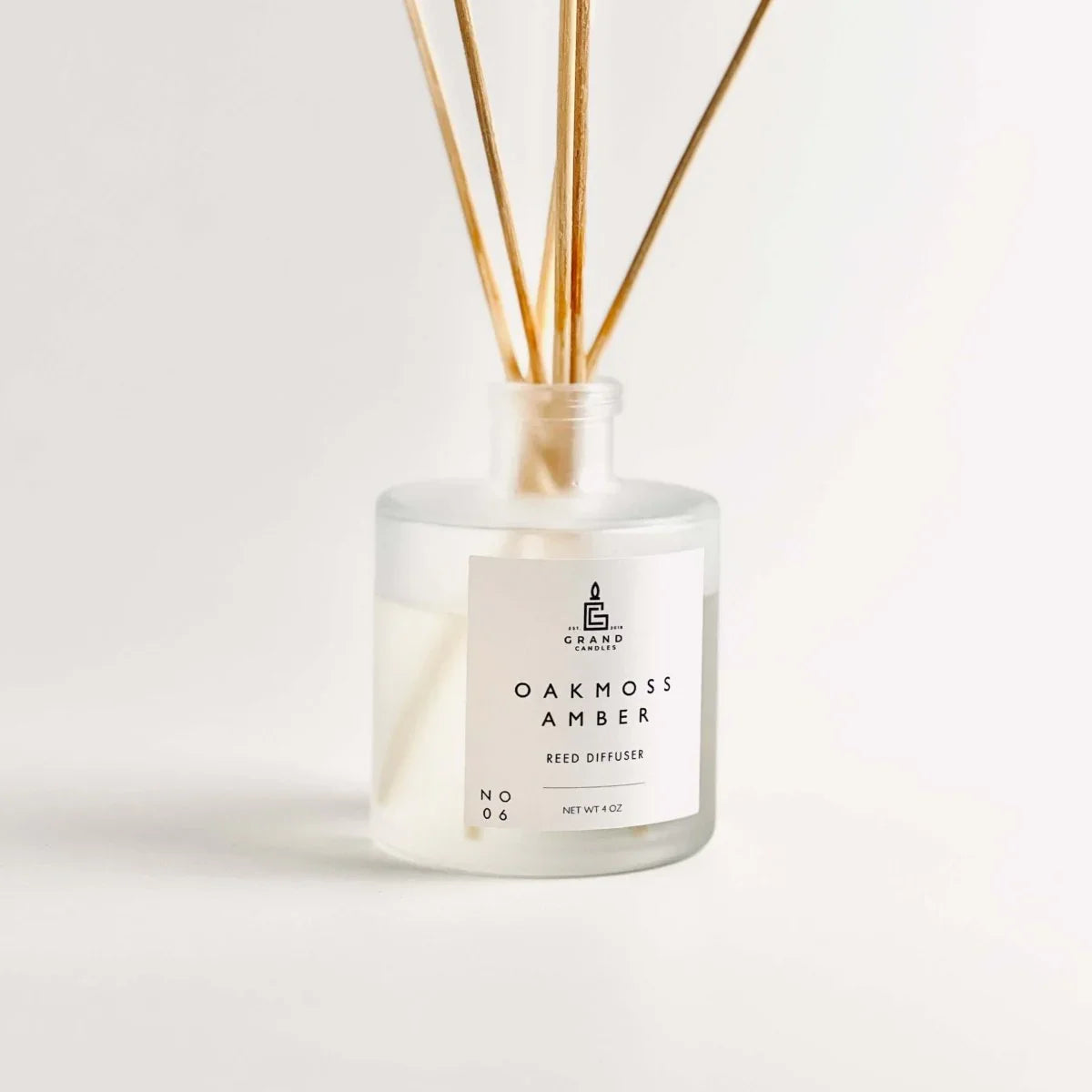 Oakmoss Amber Reed Diffuser Grand Candles LLC