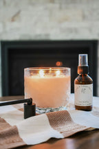 Oakmoss & Amber Woven Co. Candles