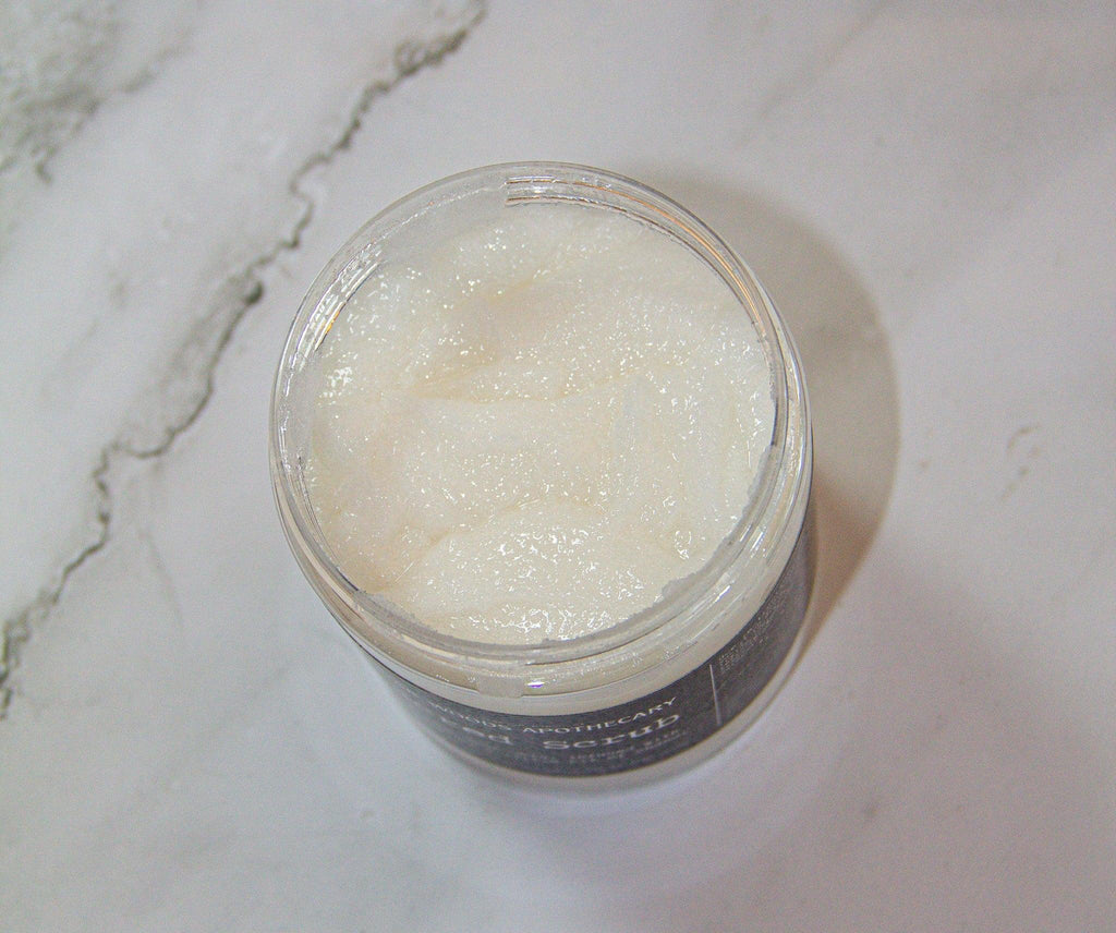 20% Off! Sacred (sugar) Scrub, angled view - House Of Avana