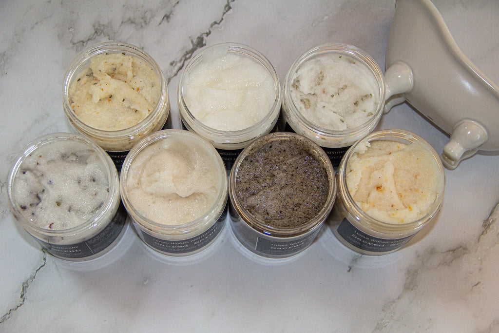 20% Off! Sacred (sugar) Scrub, front view - House Of Avana