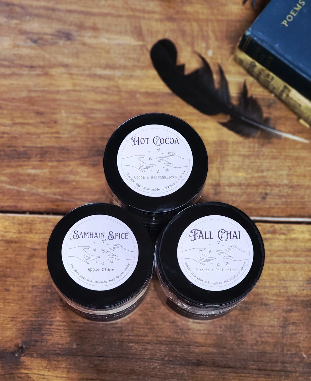 20% Off! Sacred (sugar) Scrub, in-use display - House Of Avana