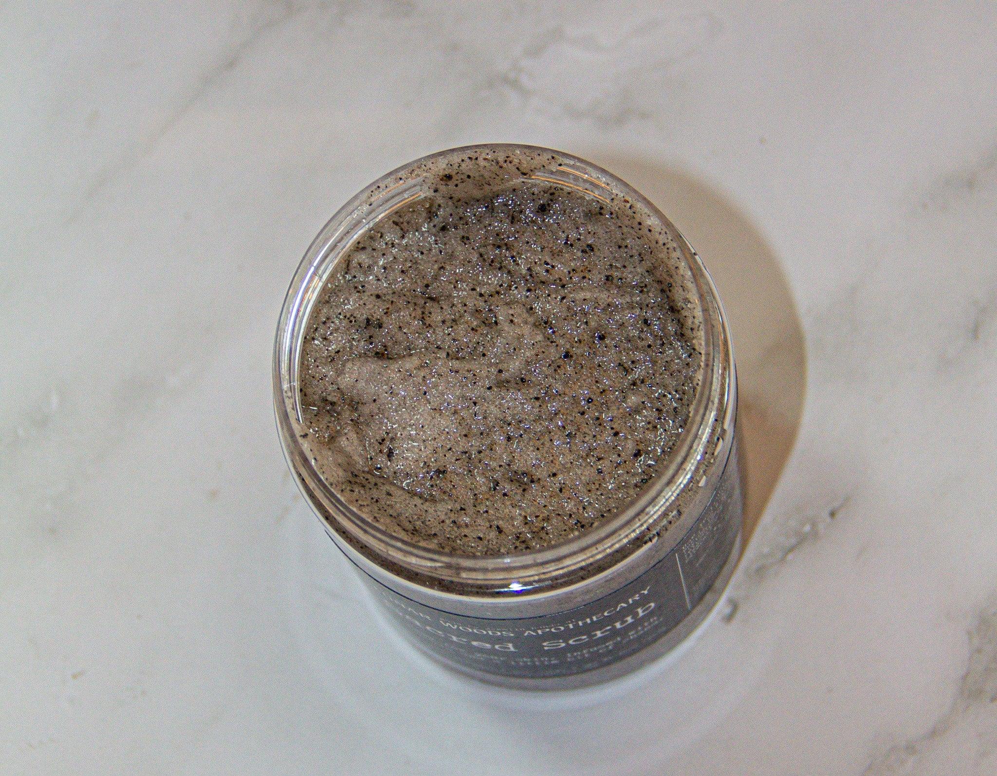 20% Off! Sacred (sugar) Scrub, top view - House Of Avana