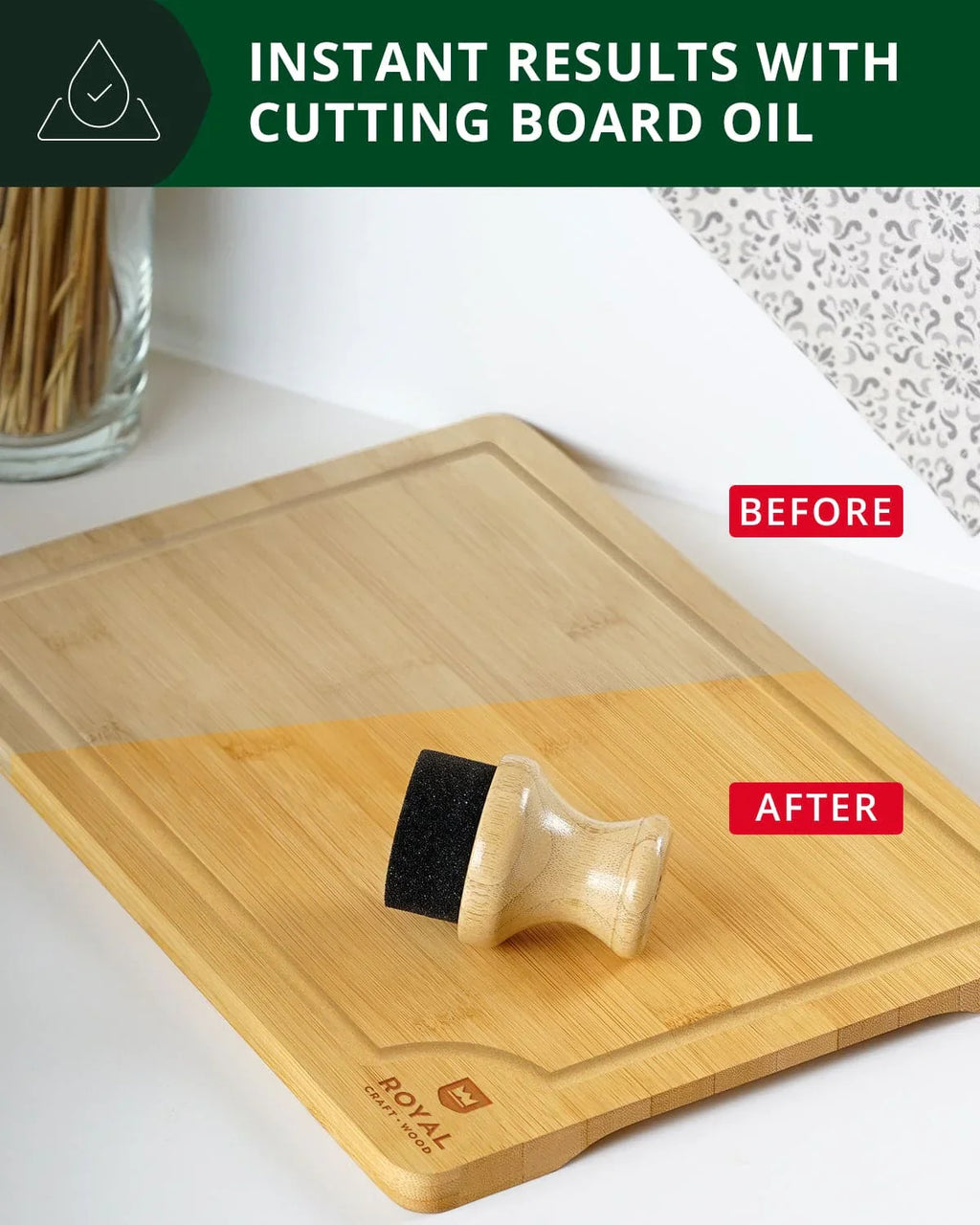 Oil and Wax Applicator Royal Craft Wood